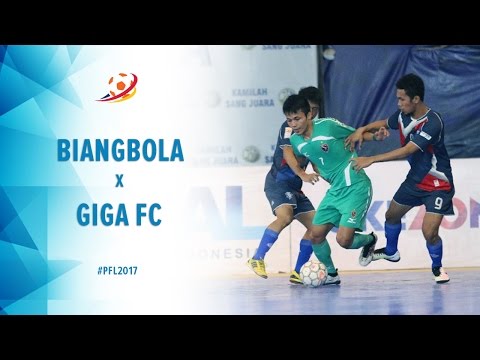 Biangbola (5) vs (3) Giga FC Kota Metro - Pro Futsal League 2017