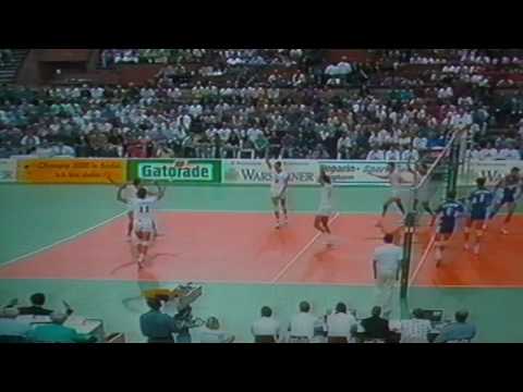 Volleyball European Championship 1991 / Soviet Union - Italy (Part1)