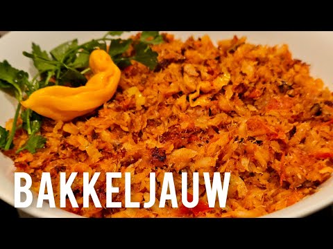 bakkeljauw maken Surinaamse gezouten vis|Surinamese cod fish recipe