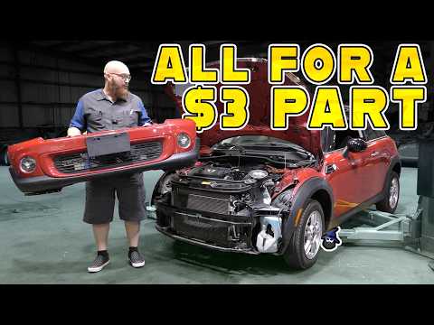 Unbelievable Tear Down For A $3 Part on '13 Mini Cooper!