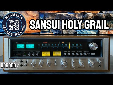 Sansui 9090DB Receiver Restoration Overview, Dolby NR Demo, and Bench Test