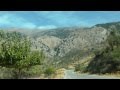 GREECE CRETE (KRETA) south of mount Ida (psiloritis) (hd-video)