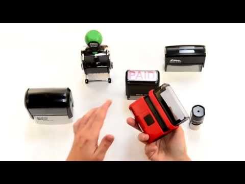 How to Re-Ink a Self-Inking Rubber Stamp