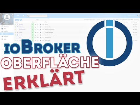 ioBroker Einsteiger Rundgang - Oberfläche und Adapter
