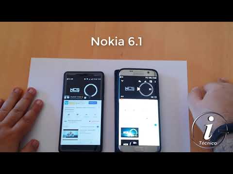 Nokia 6.1 (2018) vs Samsung Galaxy S7 Edge: Teste de som