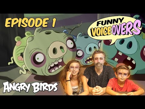 Angry Birds - Funny Voice Overs | Halloween - S1 Ep1 #BadLipSync