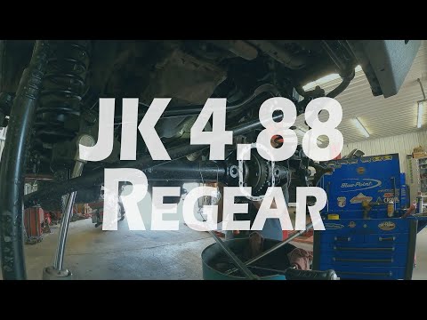 Jeep Wrangler JK gets an ARB Air Locker, Compressor and a 4.88 Re-gear! Why its Important?!