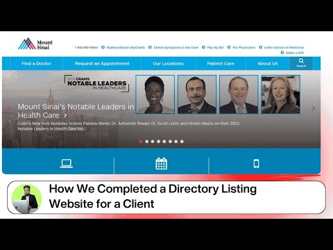 Directory Submission Website — client website video
