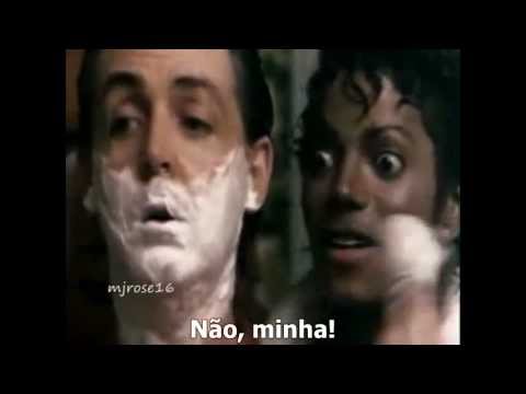 Michael Jackson & Paul McCartney - The girl is mine (Música Legendada) FAN VIDEO