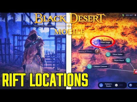 Chaos Rift Location & Rift Watcher - Black Desert Mobile