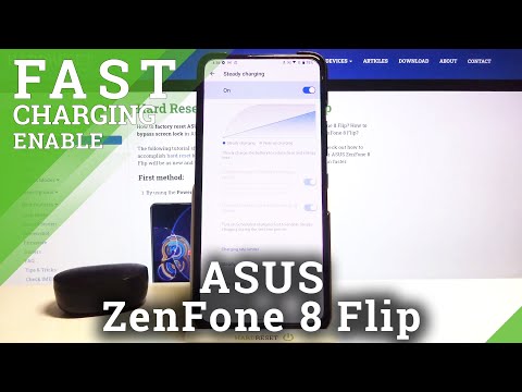 How to Switch Off Fast Charging in ASUS ZenFone 8 Flip – Swap Charging Type