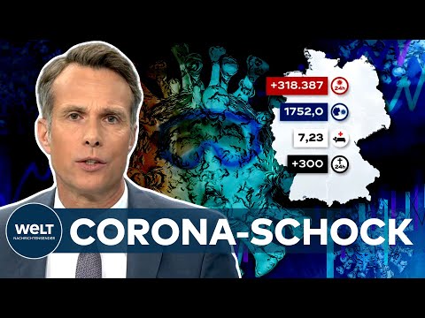 CORONA-REKORD: 318.387 COVID-19-Neuinfektionen - 300 Todesfälle in Deutschland