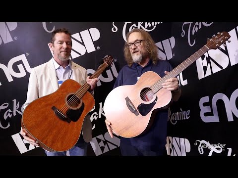 Демонстрация гитар Takamine GLD11E и GLN11E