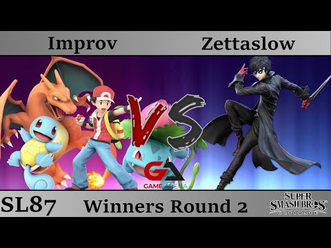 SmashLAN'D 87 - Winners Round 2: Improv (PT) vs DB | Zettaslow (Joker, Hero)