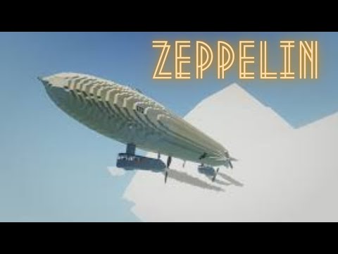 2 Idiots Crash a Zeppelin! (Stormworks Multiplayer)