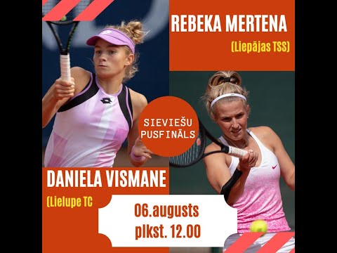 90. Latvijas Republikas čempionāts tenisā Sieviešu pusfināls