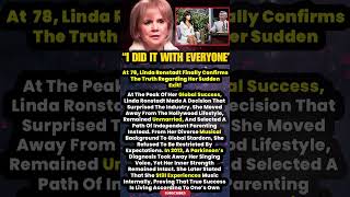 At 78, Linda Ronstadt Finally Confirms The Truth Regarding Her Sudden Exit! #short #health #family