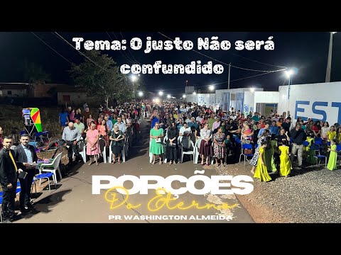 PORÇÕES DO ETERNO: CULTO EM FEIRA NOVA-MA 19/06/2024