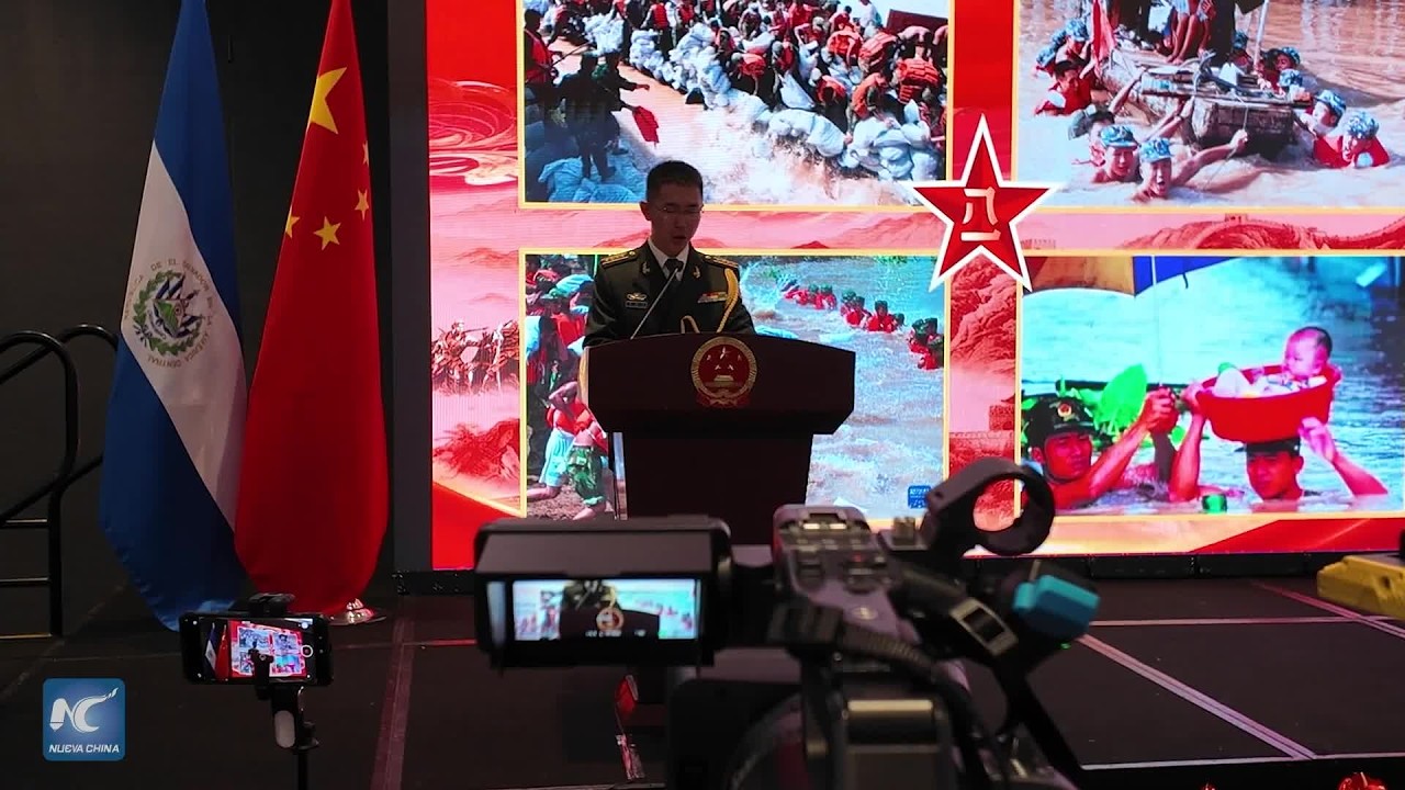 Celebran en El Salvador aniversario 99 del Ejército Popular de Liberación de China