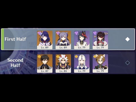 2.4 Spiral Abyss, Mono Electro & Geo - (Floor 12, 9★)