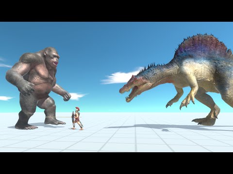 NEW GORO & SPINOSAURUS vs EVERY UNIT - Animal Revolt Battle Simulator