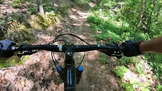 Deep Step Trail at FATS in SC, Still riding in my 50's