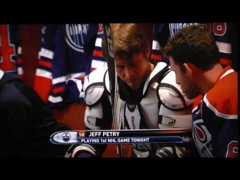 Gene Principe Jeff Petry first game - Sabres at Oilers 12-28-2010