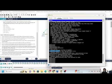 JaringanKomputer_17.5.9 Packet Tracer - Interpret show Command Output