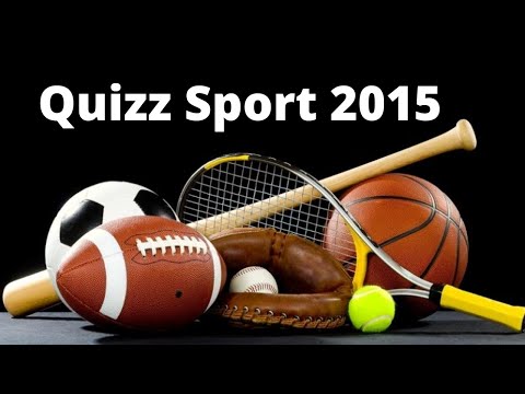 Quizz sport 2015 ⚽️🏀🏉