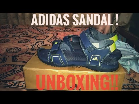 Adidas sandal unboxing
