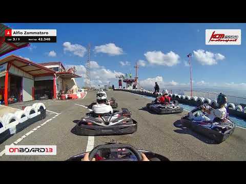 OnBoard13 - Best lap on KARTODROMO CITTA’ DI MESSINA in Messina, Italy