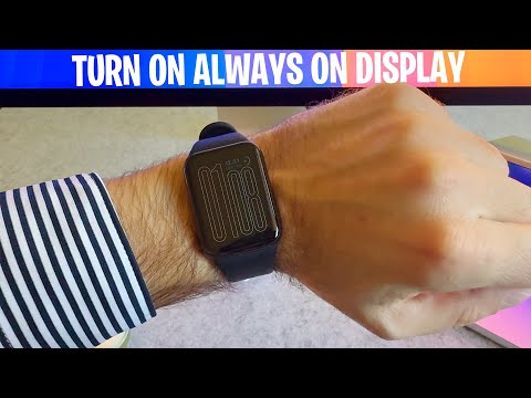 Xiaomi Smart Band 9 Pro How to Turn On Always On Display