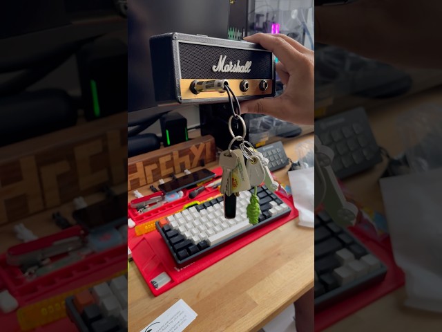 Vídeo relacionado con Marshall JCM800 - Soporte de pared para llaves con 4 soportes para llaves