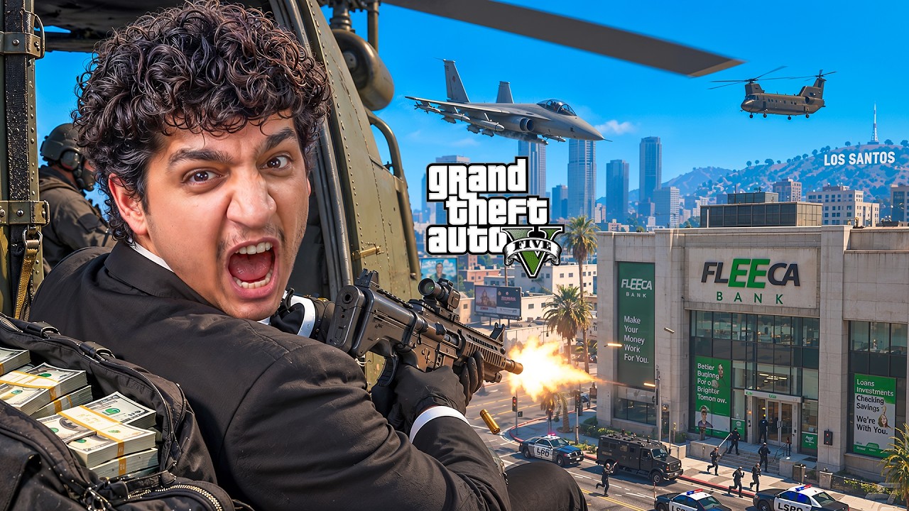 ROBBING BANK FOR GTA VI