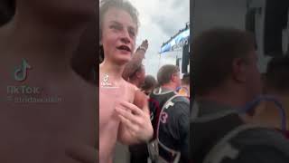 Diddy bop almost throws up at concert