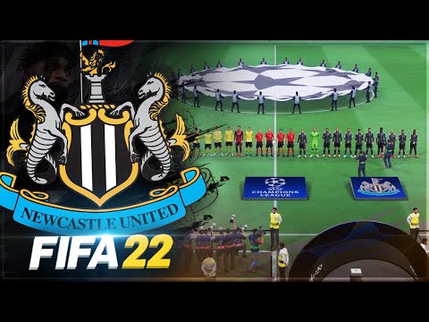 FIRST CHAMPIONS LEAGUE GAME! ⭐ FIFA 22 Newcastle United Career Mode #12