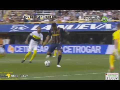 Gol de Teo Gutierrez - Boca Juniors 1 x 1 Rosario Central - Fecha 10 - Liga Argentina