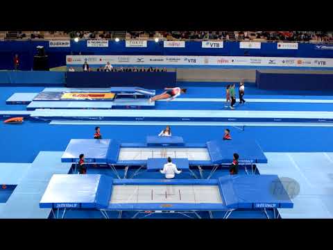 PRIEUR Marine (FRA) W - 2019 Trampoline Worlds, Tokyo (JPN) - Qualification Trampoline R1