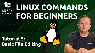 Linux Commands for Beginners 05 - Basic File Editing