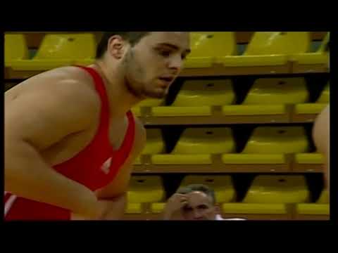 120 kg. Tiberiu Barbazan (ROU) vs Chugoshvili (BLR)3-5 place,Europ.Yunior Champ.2013 Skopje