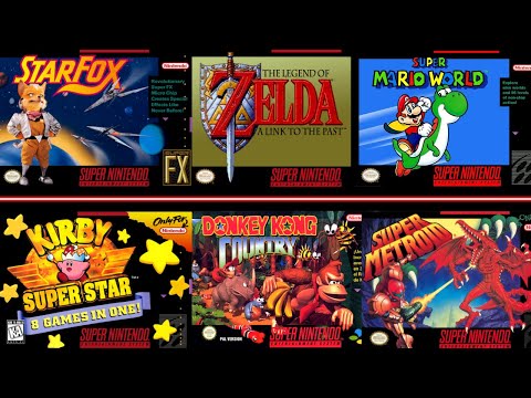 Top 100 SNES Games of All Time in 13 Minutes