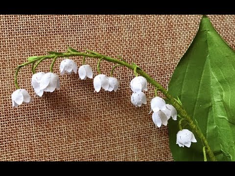 ABC TV | How To Make Lily Of The Valley Flower With Shape Punch - Craft Tutorial