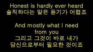 Billy Joel   Honesty lyrics (가사 한글 번역)