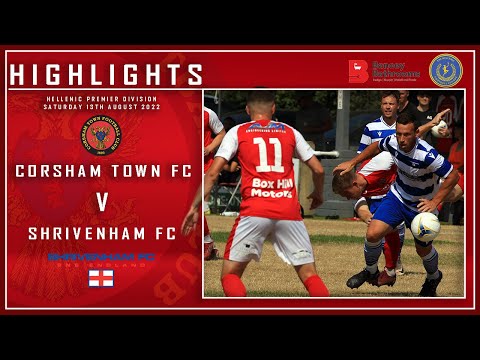 Corsham Town FC 1 V 1 Shrivenham FC - Hellenic Premier Match Highlights
