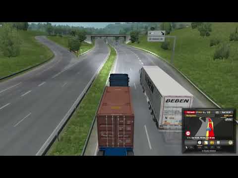Euro Truck Simulator 2 Timelapse #66 Strasbourg - Luxembourg (PROMODS)