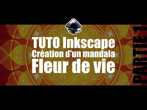 Tuto inkscape : création d'un mandala fleur de vie (partie 1)