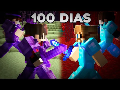 SOBREVIVI 100 DIAS EM GUERRA NESSE SERVIDOR!