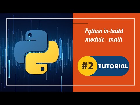 Python Build In Modules 2 How To Use Math Module In Python