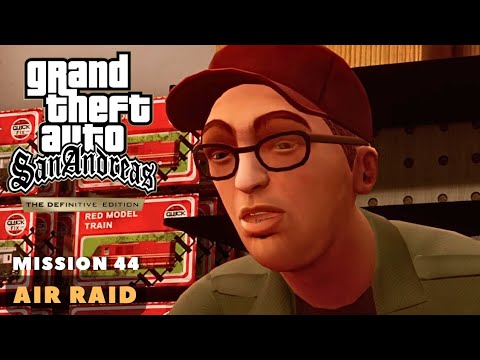 GTA San Andreas Definitive Edition | PS5 Gameplay Walkthrough | Air Raid | Part 44