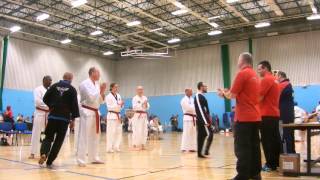 GTI National Open, May 2015 - red belt patterns ceremony
